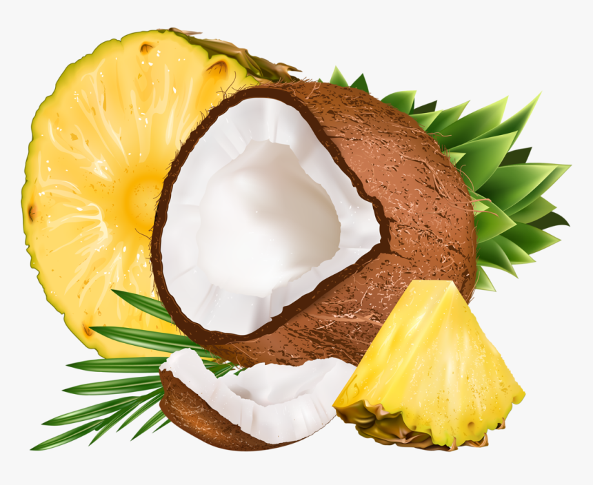 Pineapple Coconut Png, Transparent Png