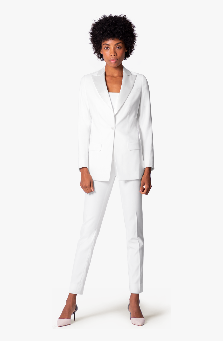 White Suit Womens, HD Png Download