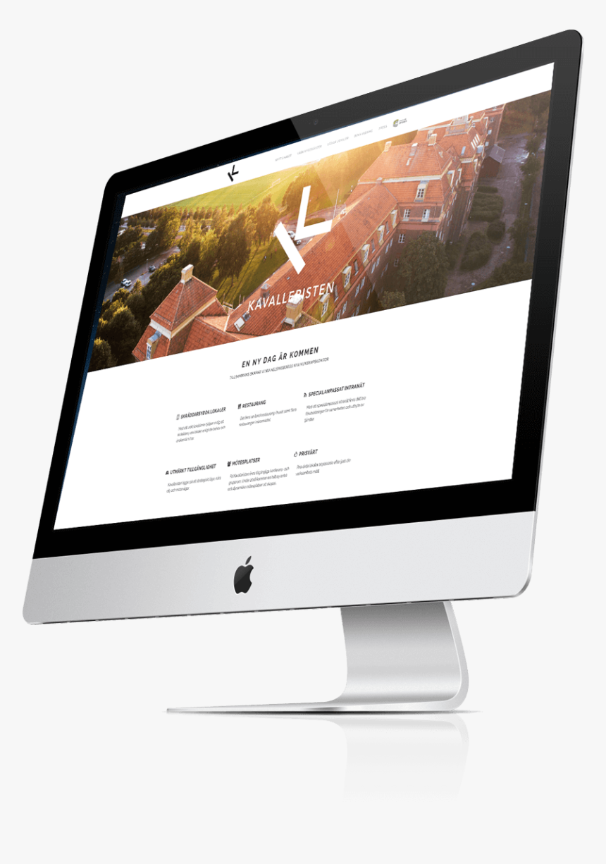 Kavalleristen Helsingborg Web Webbsida Hemsida Thorn - Mock Up Mac, HD Png Download
