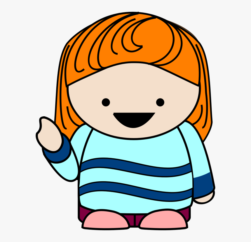 Clip Art Christmas Computer Icons Child Woman Girl - Redhead Girl Clipart, HD Png Download