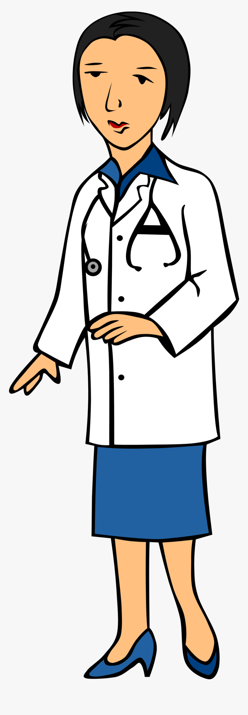 Woman Doctor Clip Arts - Doctor Clip Art, HD Png Download