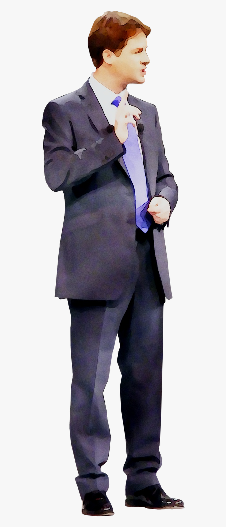 Cardboard Cut-outs Model Tuxedo Pappaufsteller Suit - Tuxedo, HD Png Download