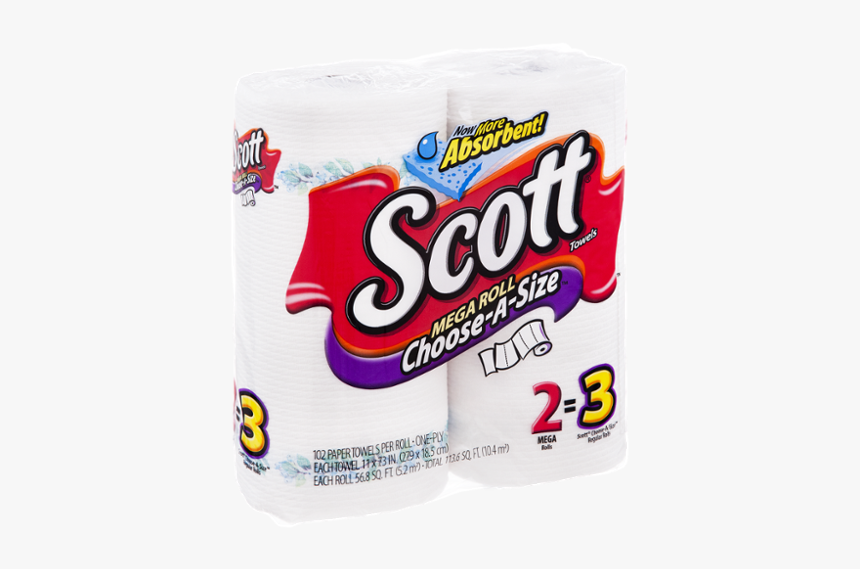 Scott Paper Towels, HD Png Download