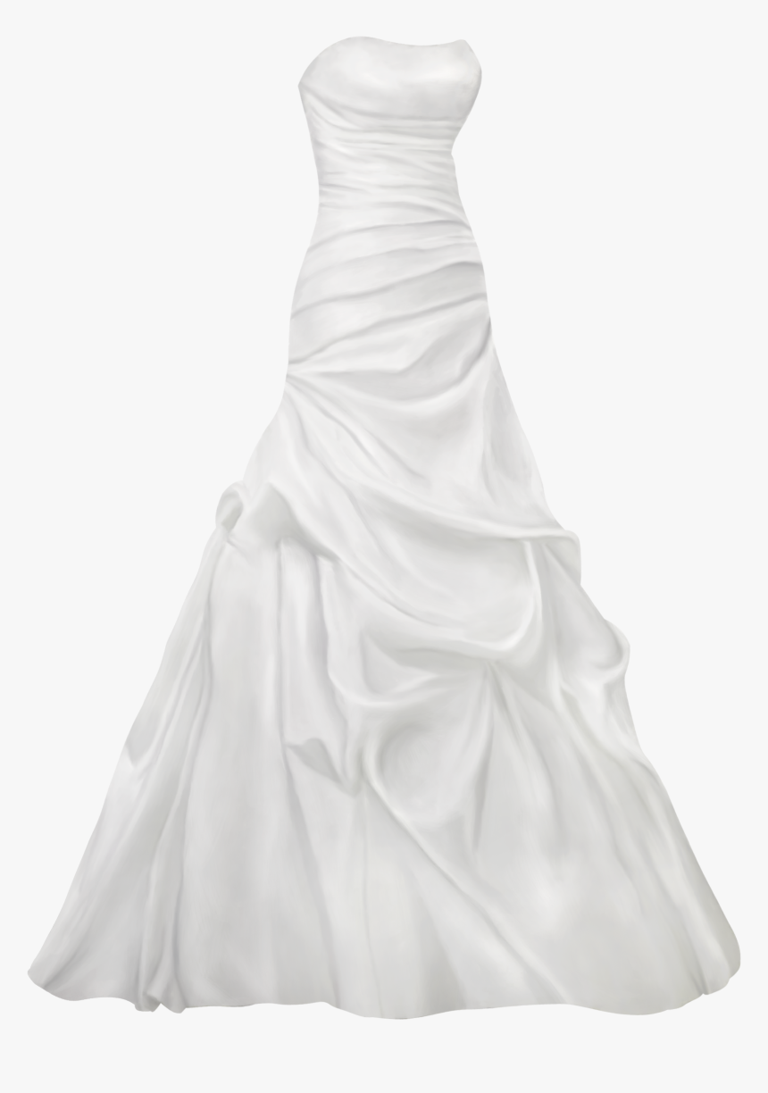 Suit Clipart Gown Suit - Gown, HD Png Download