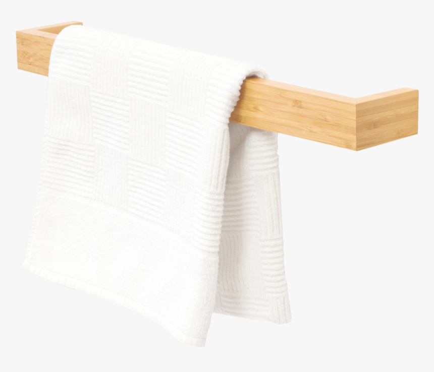 Slimline Hand Towel Rail Long Bamboo - Wool, HD Png Download