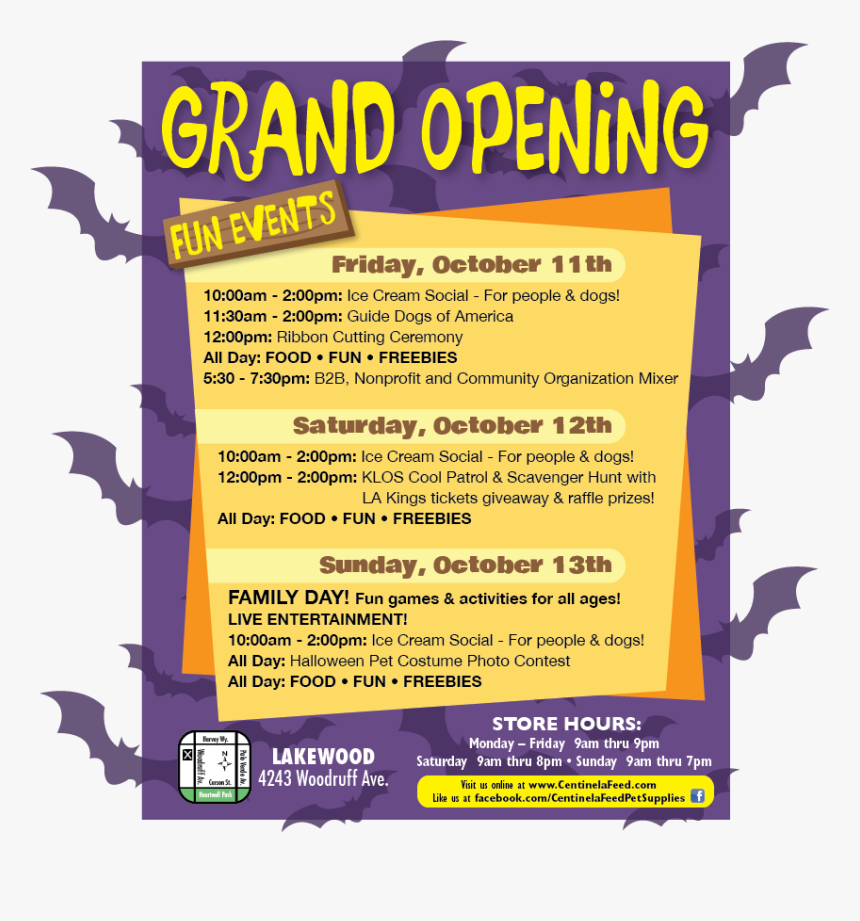 Pet Store Grand Opening, HD Png Download