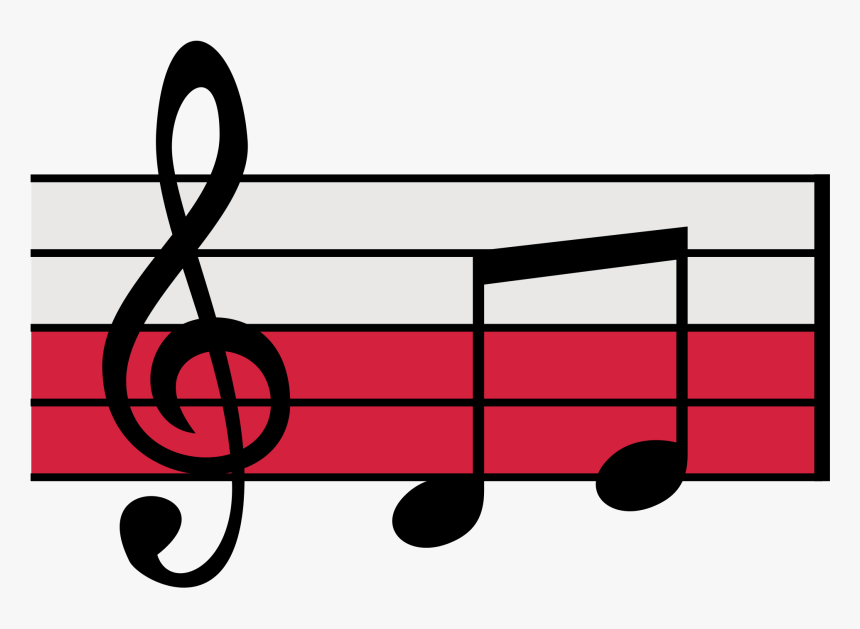 Transparent Treble Clef Clipart - Musical Notes, HD Png Download