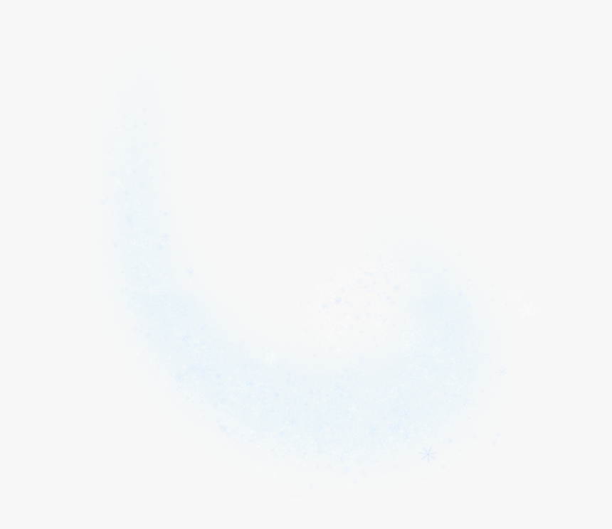 #wind #fairydust #snow #decoration #border #borders - Plate, HD Png Download