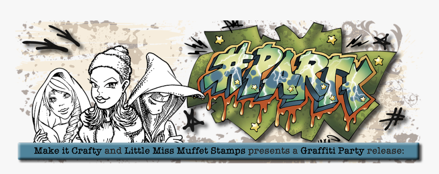 Graffiti Party - Cartoon, HD Png Download