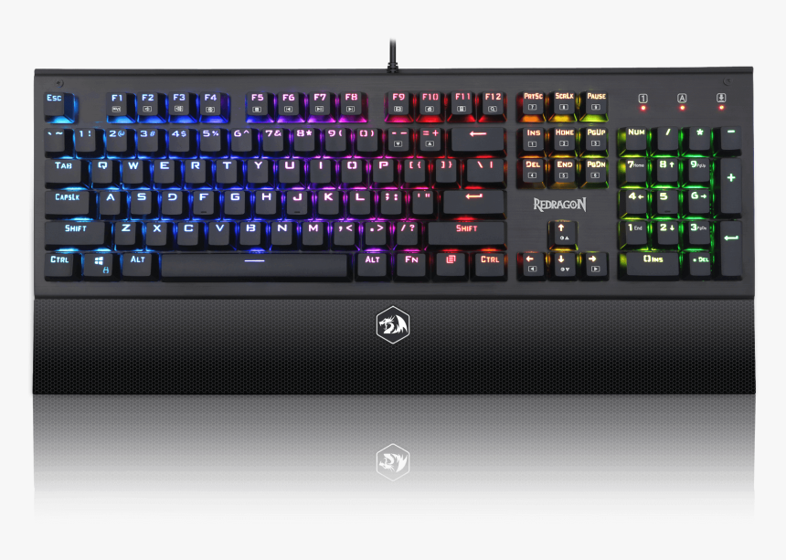 Redragon Aryaman Rgb Mechanical Gaming Keyboard - Redragon K569, HD Png Download