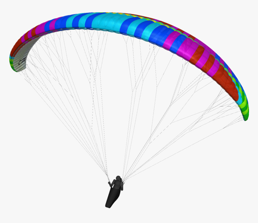 Parachuting, HD Png Download