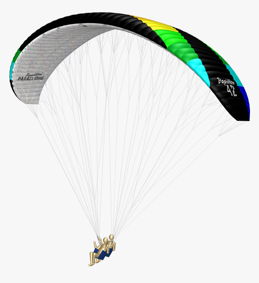 Powered Paragliding , Png Download - Parachuting, Transparent Png