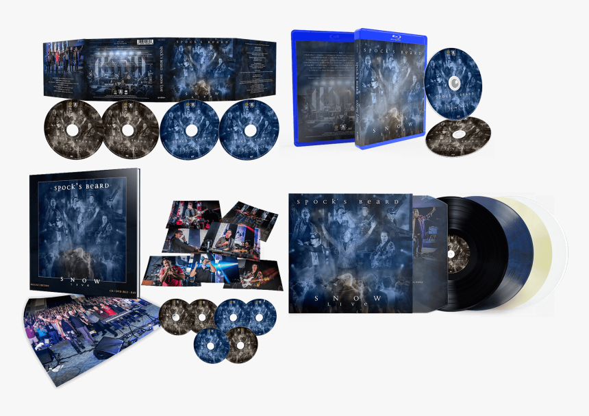 Spock's Beard Snow Live Cd Cover, HD Png Download