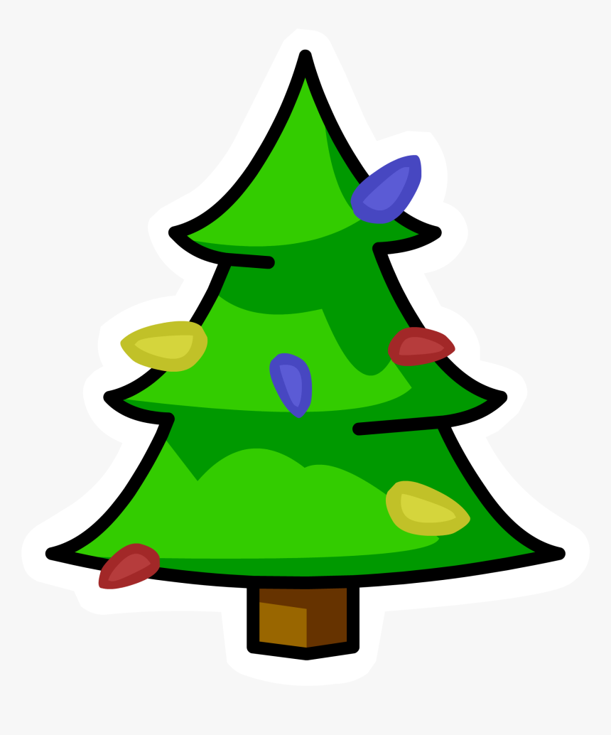 Christmas Tree Pin Art, HD Png Download