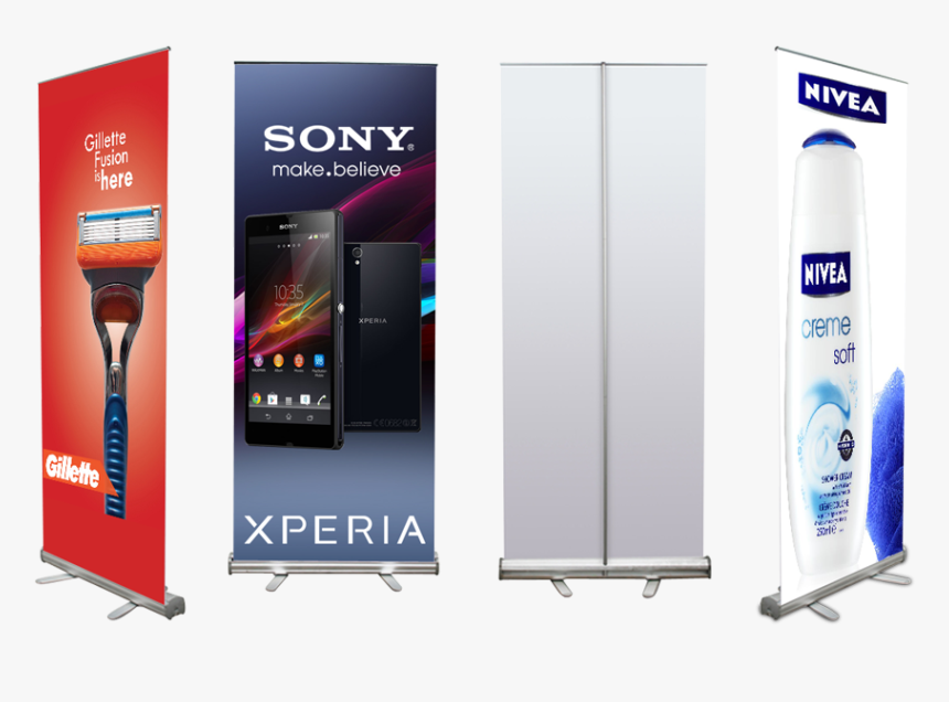 Roll Up Banner Standee, HD Png Download