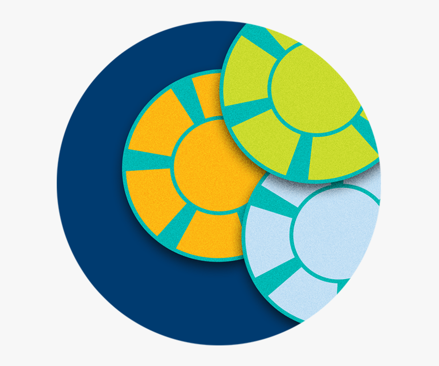 Each Roulette Table Has Its Own Specially Marked Chips - Circle, HD Png Download