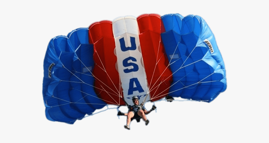 Parachute Usa - Paracaídas Png, Transparent Png