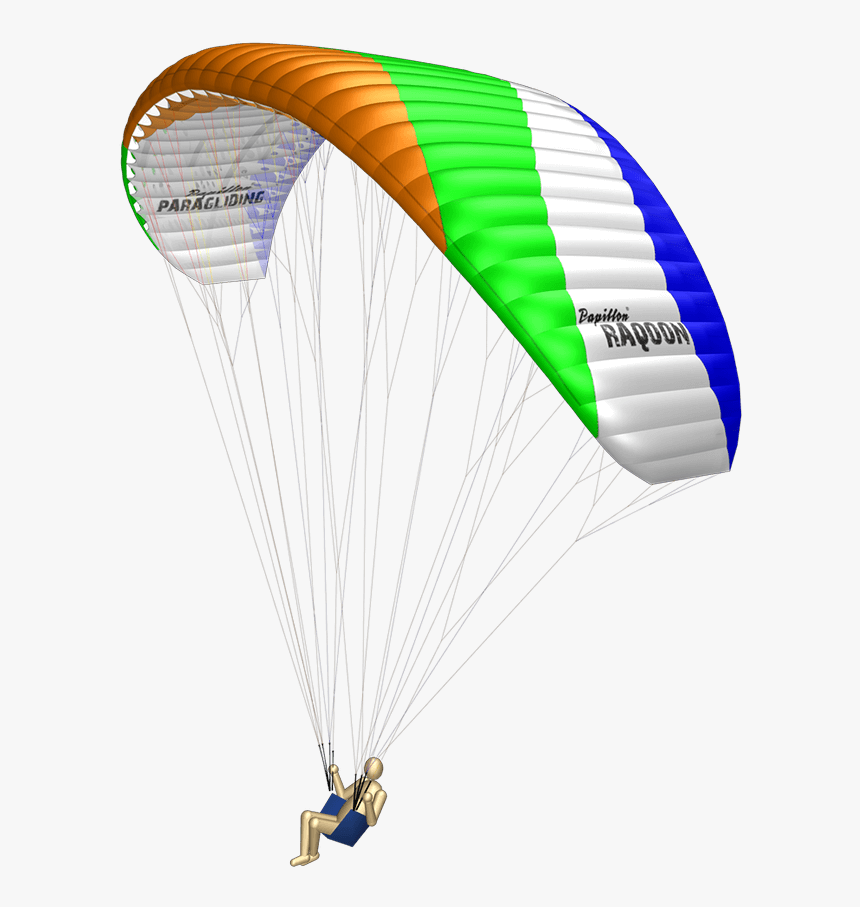 Papillon Paragliders Raqoon Color - Paragliding, HD Png Download