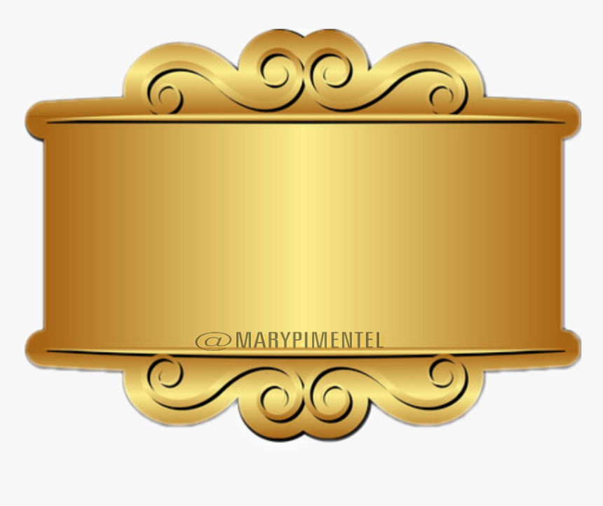 #oro #cinta #placa, HD Png Download