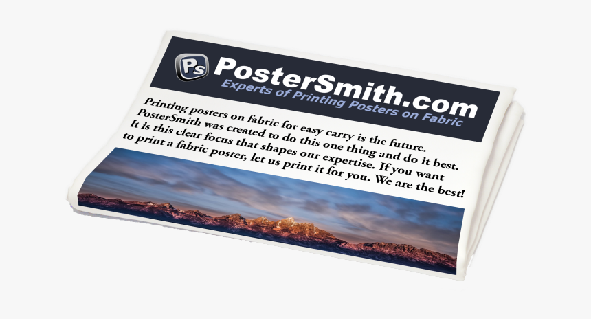 Poster On Fabric, HD Png Download