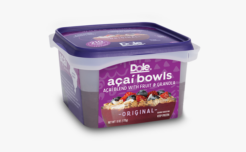 Dole Frozen Acai Bowls, HD Png Download