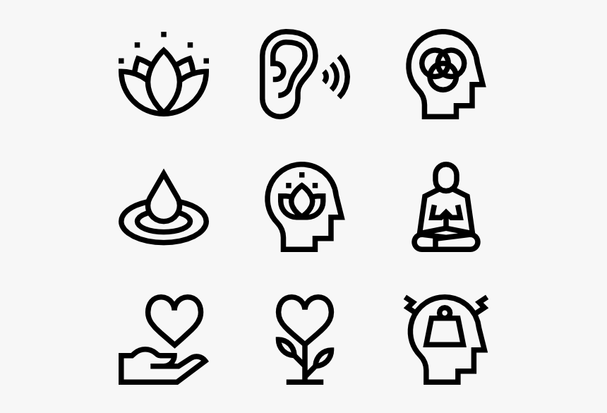 Yoga And Midfulness, HD Png Download