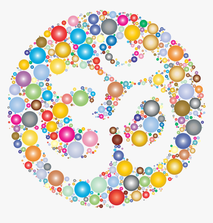Om, Symbol, Sacred, Spiritual, Religion, Yoga, Hinduism - Colourful Om, HD Png Download