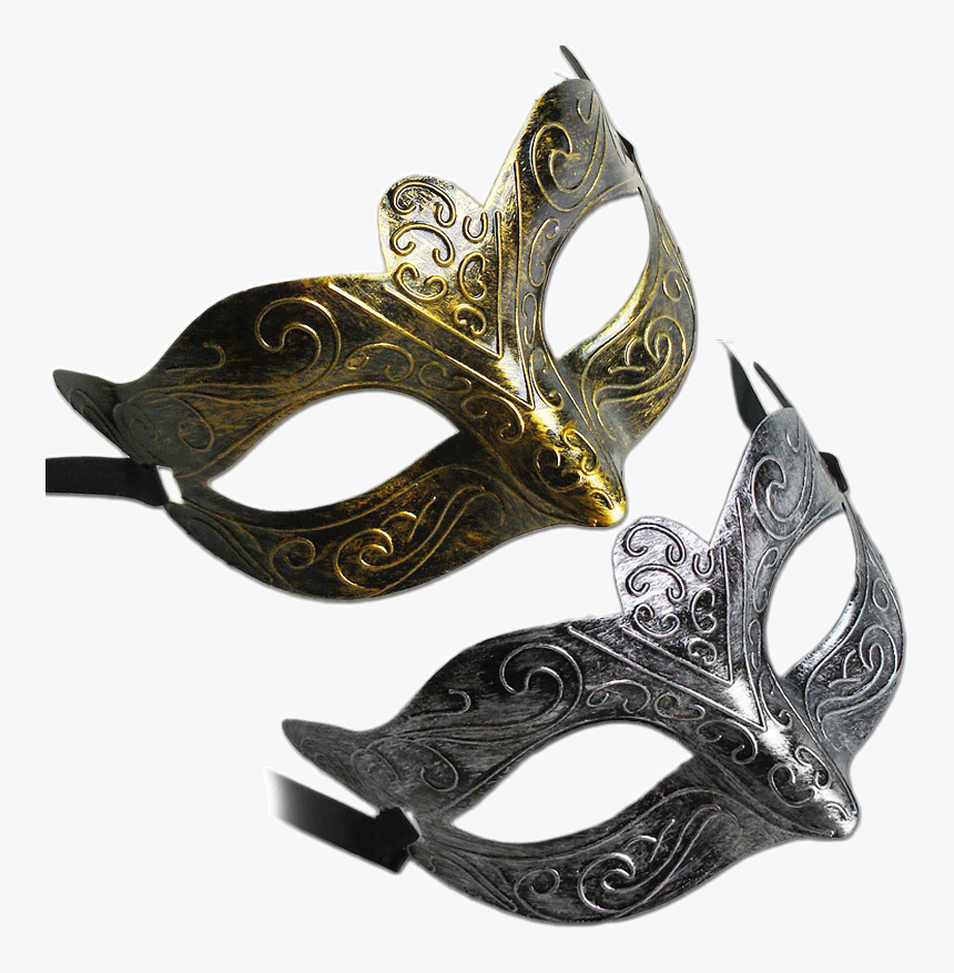 Transparent Masquerade Mask Png - ベネチアン マスク 男, Png Download