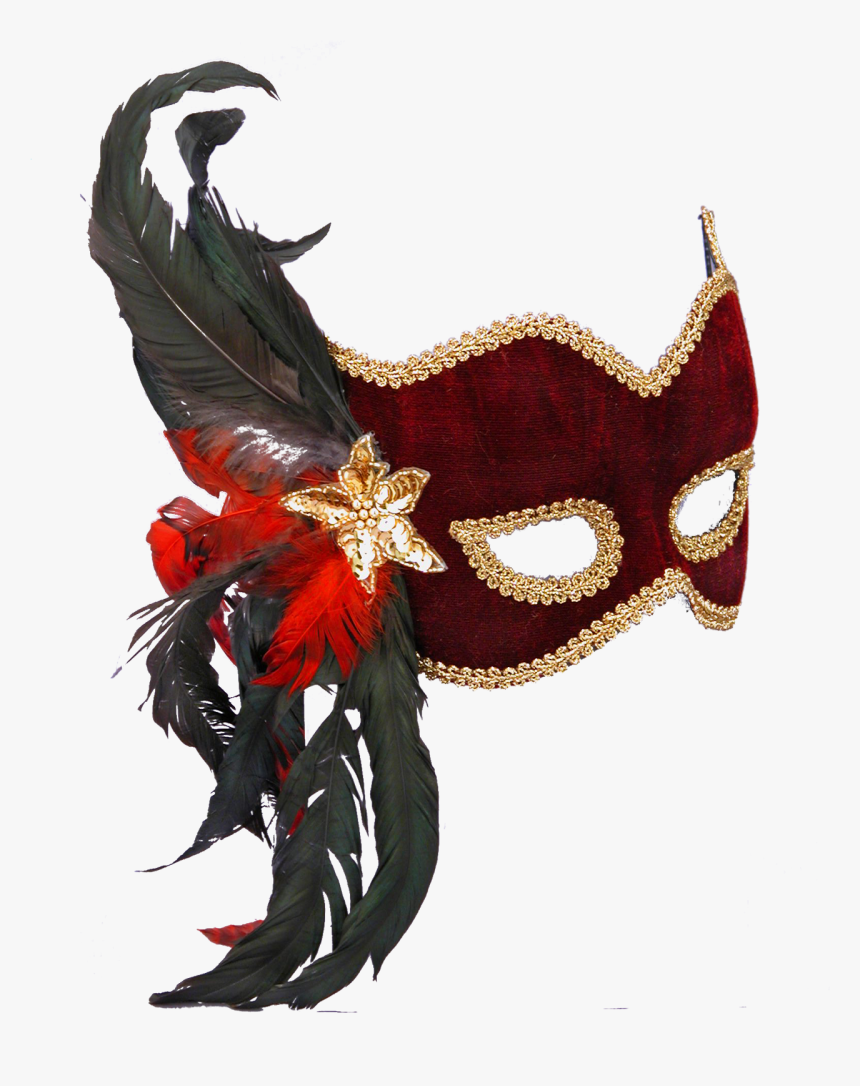 Childs Venetian Masquerade Masks - Mardi Gras Female Mask, HD Png Download