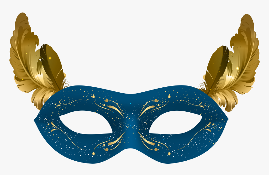 Blue Stanley Mask Carnival Ipkiss Download Hq Png Clipart - Transparent Blue Masquerade Mask, Png Download