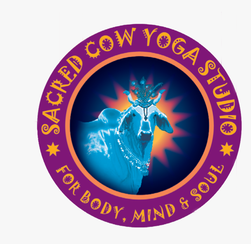 Sacred Cow Yoga Studio Logo - Sierra Safari Zoo, HD Png Download