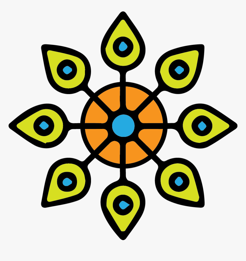 Insideout Yoga Studio Classes Seattle Kim Trimmer Icon - Ship Wheel Outline, HD Png Download