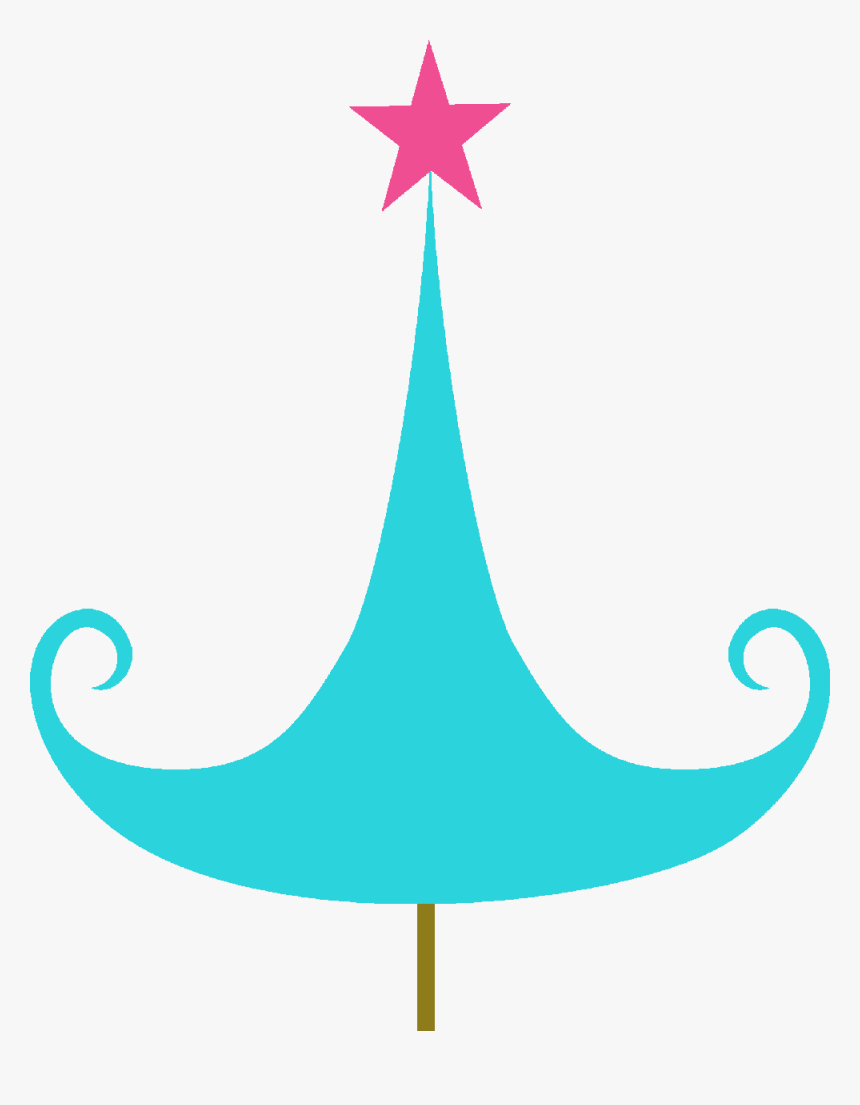 Árbol De Navidad - Arboles De Navidad En Color Azul Png, Transparent Png