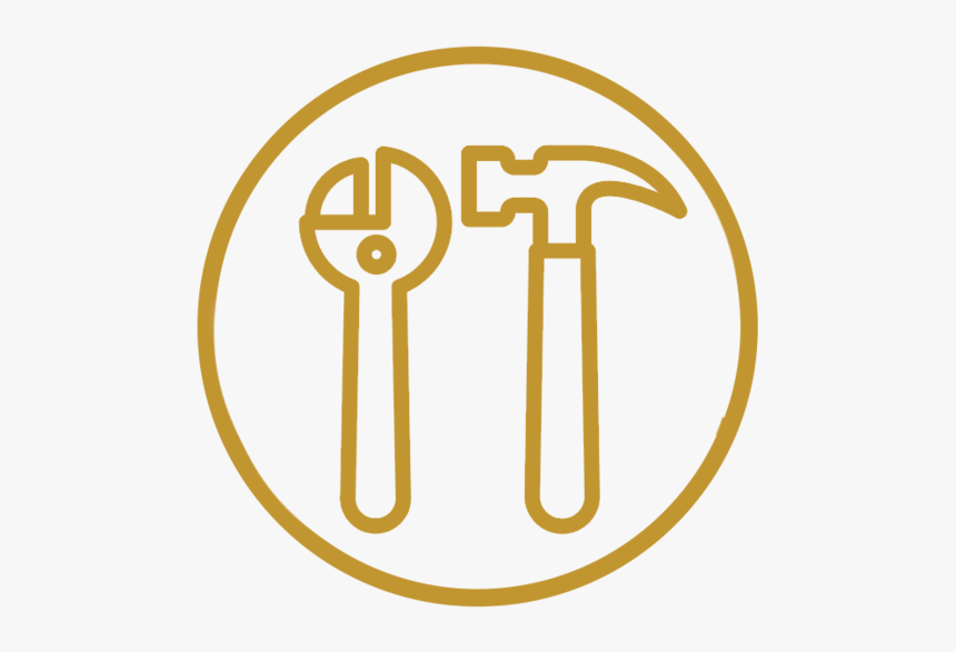 Tools-gold - Calligraphy, HD Png Download