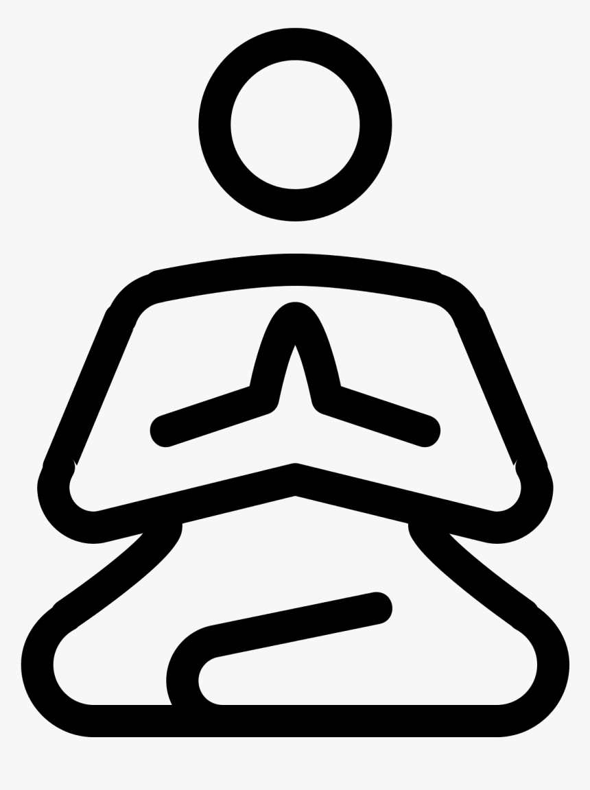 Meditation Icon Transparent Background, HD Png Download