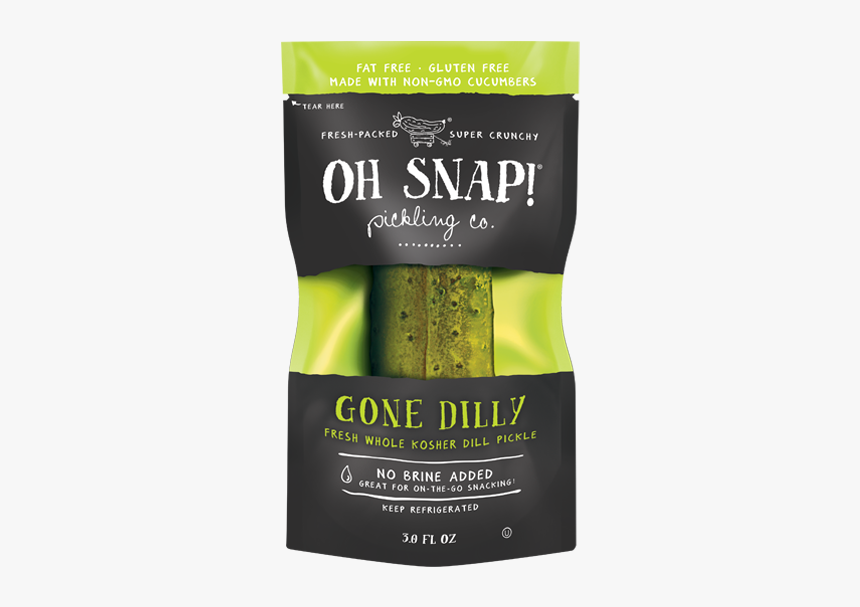 Sliced Pickles In A Bag, HD Png Download