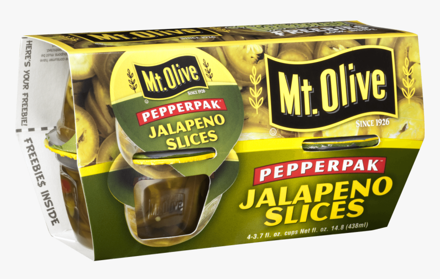 Jalapeno Slices - Mt Olive Jalapeno Slices, HD Png Download