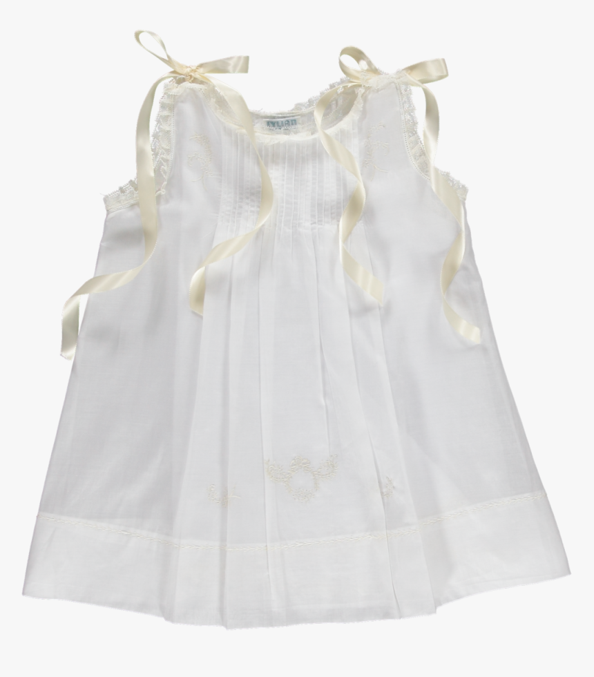 Girls Heirloom White Ivory Dress C602 Front - One-piece Garment, HD Png Download