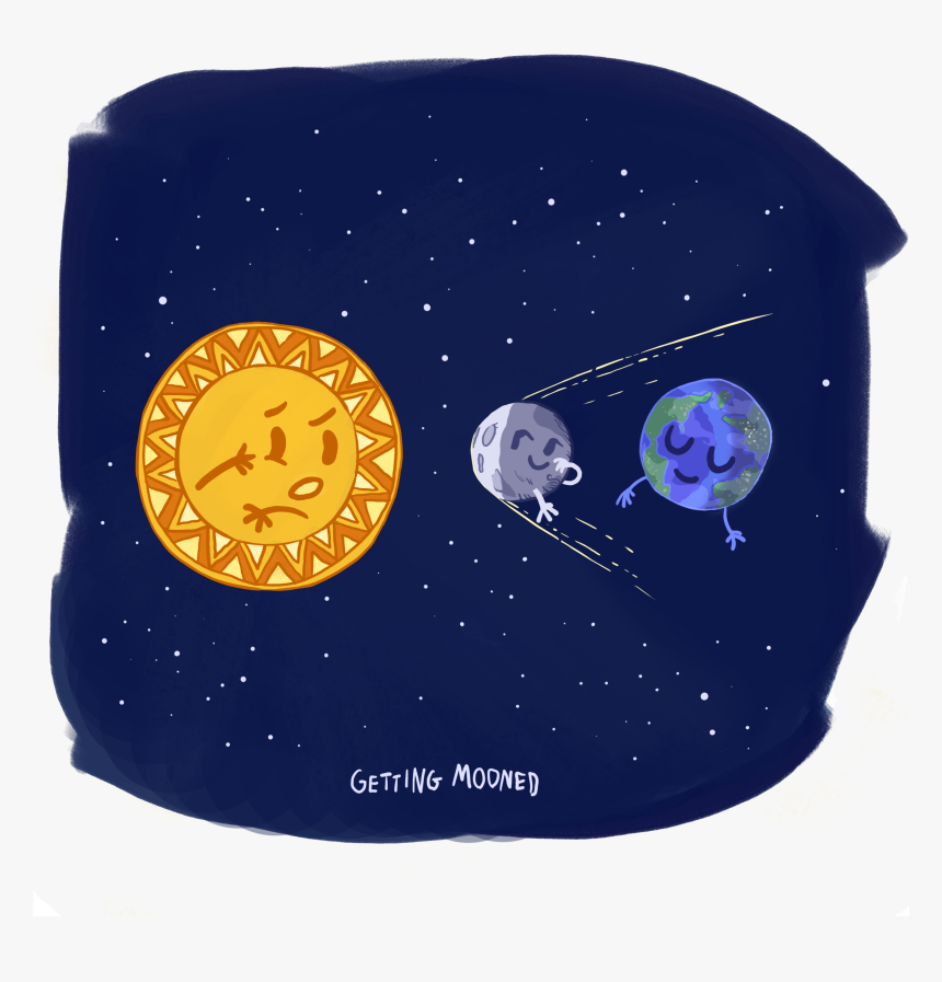 Sun, Moon, Astronomy, Solar System, Eyewire, Citizen - Sun Vs Moon, HD Png Download