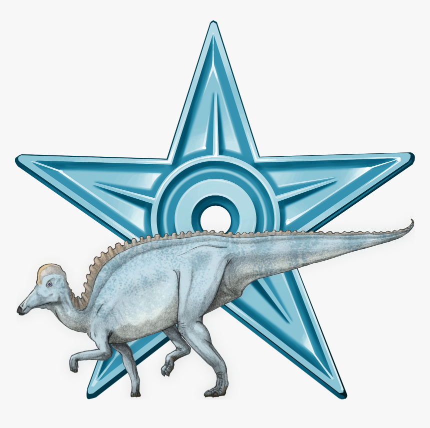 Azure Barnstar Of Dino - Gold Stars Circle Png, Transparent Png