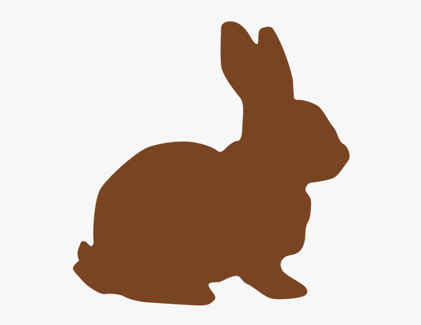 Bunny, Chocolate, Easter, Rabbit, Animal - Transparent Background Bunny Clipart, HD Png Download