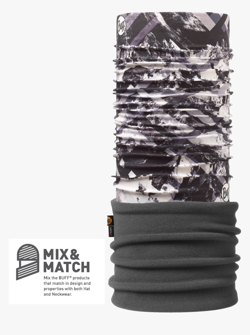 Polar Buff Mountaintop Grey , Png Download - Neck Gaiter, Transparent Png