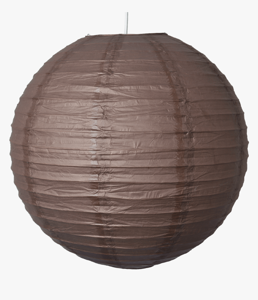 Brown Paper Lantern-33 - Lampshade, HD Png Download