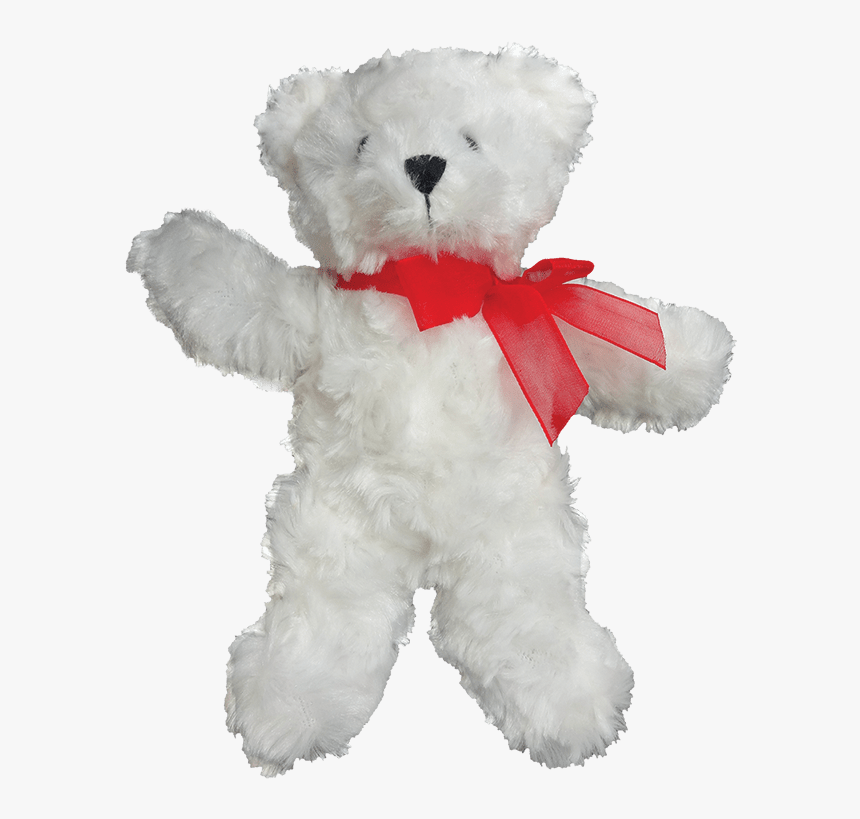 Plush Bear White - Teddy Bear, HD Png Download