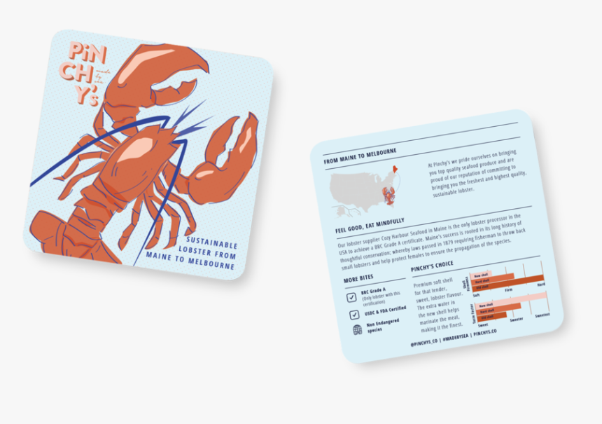 Infocard2 - Crayfish, HD Png Download