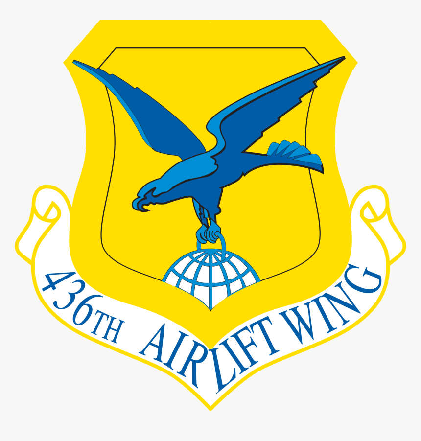 436th Airlift Wing - 436th Airlift Wing Patch, HD Png Download