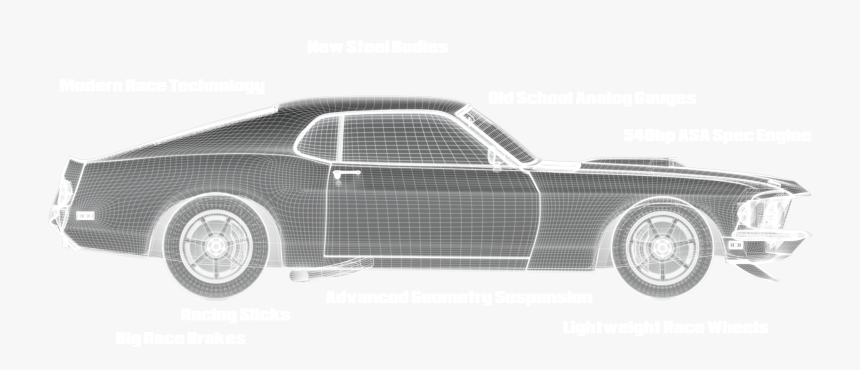 Image - First Generation Ford Mustang, HD Png Download