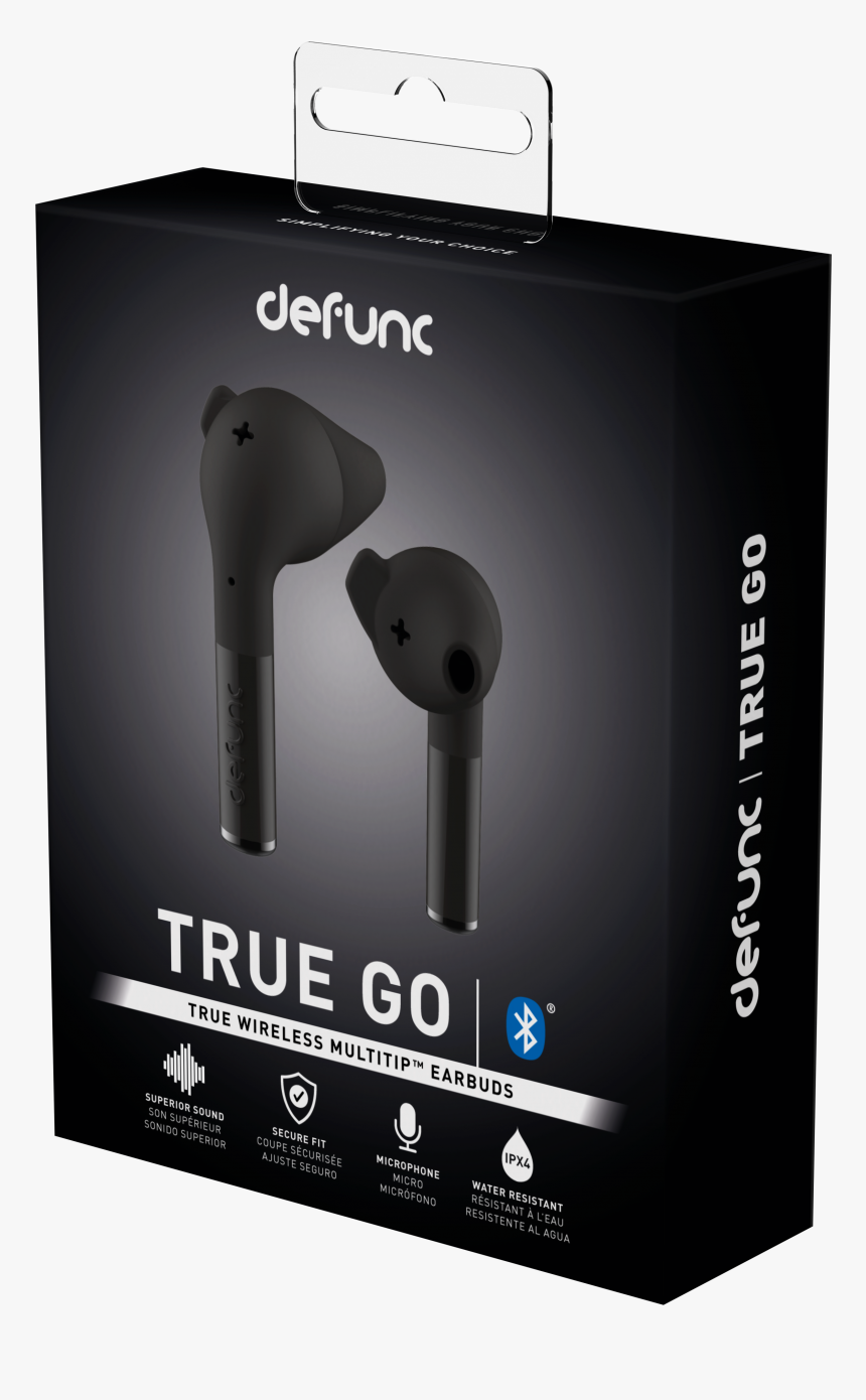 Defunc True Go True Wireless Earpods - Defunc True Go Wireless Earbuds, HD Png Download