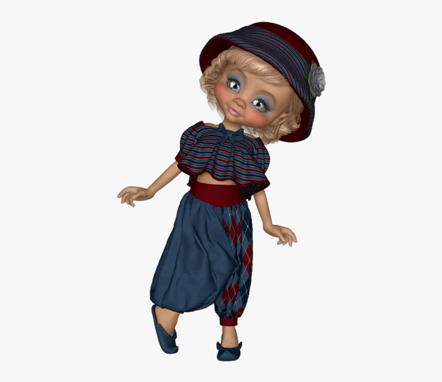 Tubes - Doll, HD Png Download