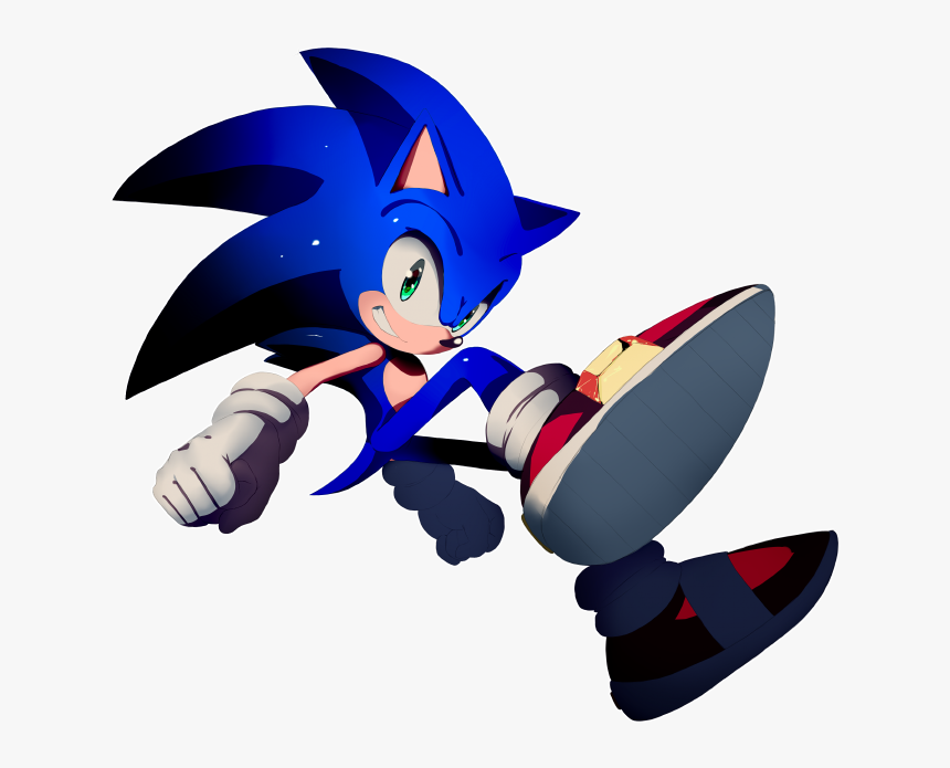 Sonic By Icen-hk - Sonic The Hedgehog Moaning, HD Png Download